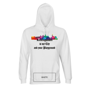 Organic Unisex Hoodie White Edtion